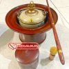 Điếu Bát Men Rạn Gỗ Mít
