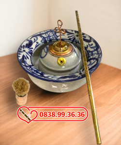 Điếu Bát Sứ Men Xanh Giá Rẻ