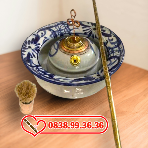 Điếu Bát Sứ Men Xanh Giá Rẻ