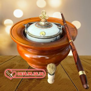 Điếu Bát Gỗ Xà Cừ Xe Gỗ Cẩm Lai Cao Cấp